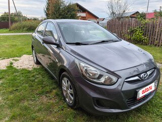 2012 Hyundai Solaris I, серый, 630000 рублей, вид 2