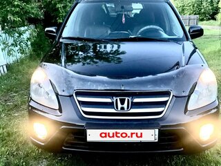 2006 Honda CR-V II Рестайлинг, чёрный, 900000 рублей, вид 1