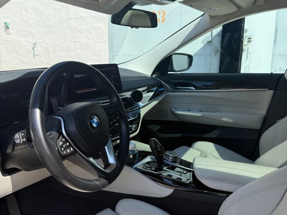 2021 BMW 6 серии Gran Turismo 640i xDrive IV (G32) Рестайлинг, зелёный, 6589000 рублей - вид 9