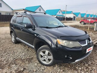 2007 Mitsubishi Outlander II, чёрный, 1090000 рублей, вид 1