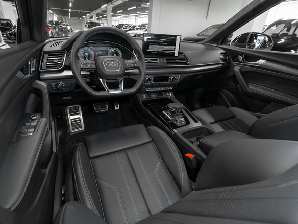 2025 Audi Q5 L 45 TFSI II (FY) Рестайлинг, чёрный - вид 6
