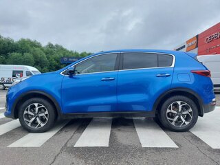 2019 Kia Sportage IV Рестайлинг, синий, 2000000 рублей, вид 4