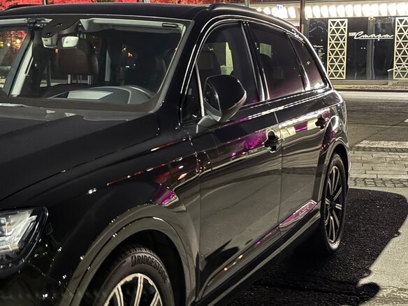 2016 Audi Q7 II (4M), чёрный, 4900000 рублей - вид 3