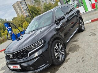 2021 Kia Sorento IV, чёрный, 4100000 рублей, вид 3