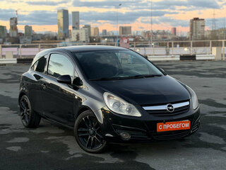 2008 Opel Corsa D, чёрный, 439000 рублей, вид 3