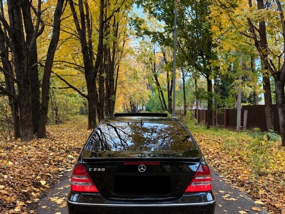 2005 Mercedes-Benz C-Класс 230 II (W203) Рестайлинг, чёрный, 770000 рублей - вид 7