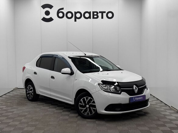2016 Renault Logan II, белый, 690000 рублей