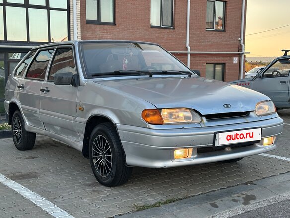 2008 Lada (ВАЗ) 2114, серебристый, 88000 рублей