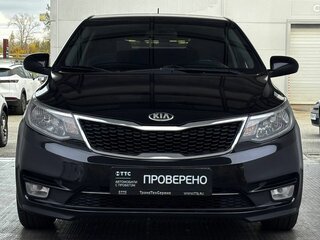 2016 Kia Rio III Рестайлинг, чёрный, 1329000 рублей, вид 2