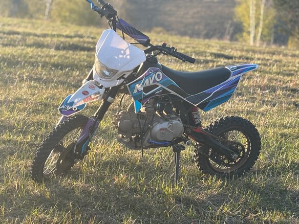2024 Kayo Mini К125EM, голубой, 76000 рублей - вид 3