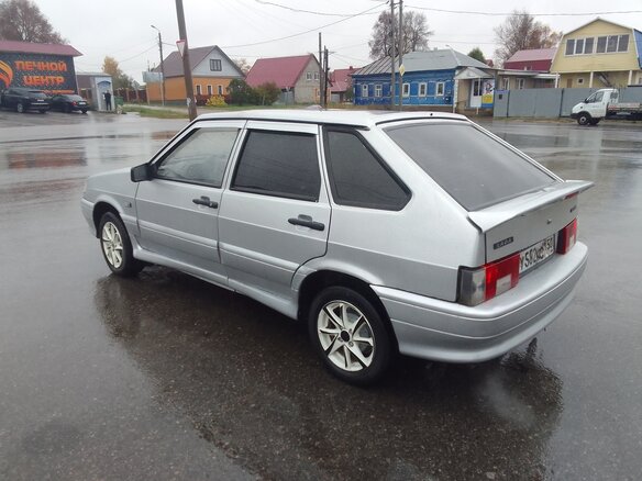 2007 Lada (ВАЗ) 2114, серебристый, 170000 рублей - вид 7