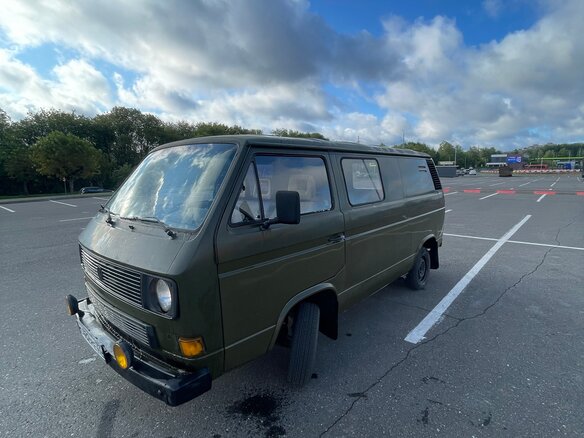 1988 Volkswagen Transporter, зелёный, 295000 рублей - вид 2