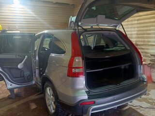 2007 Honda CR-V III, серебристый, 1350000 рублей, вид 3