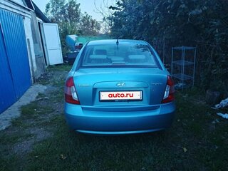 2008 Hyundai Verna II, серый, 320000 рублей, вид 4