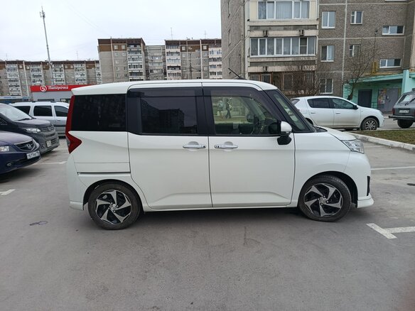 2019 Toyota Roomy I, белый, 1100000 рублей - вид 4