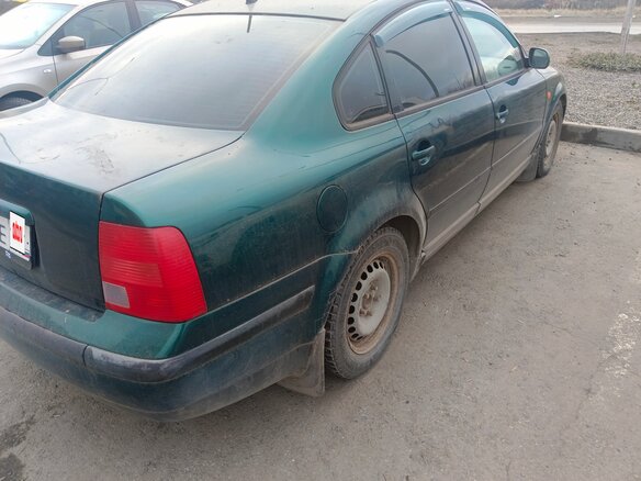 1997 Volkswagen Passat B5, зелёный, 140000 рублей - вид 6