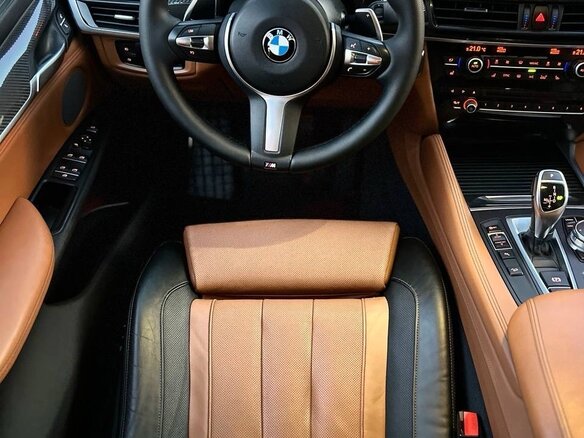 2018 BMW X6 40d II (F16), белый, 3500000 рублей - вид 22