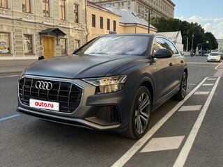 2022 Audi Q8 45 TDI I (4M), синий, 12000000 рублей, вид 1
