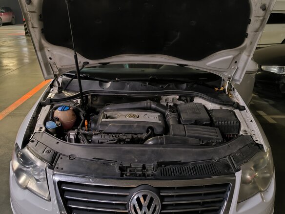 2008 Volkswagen Passat B6, белый, 830000 рублей - вид 6