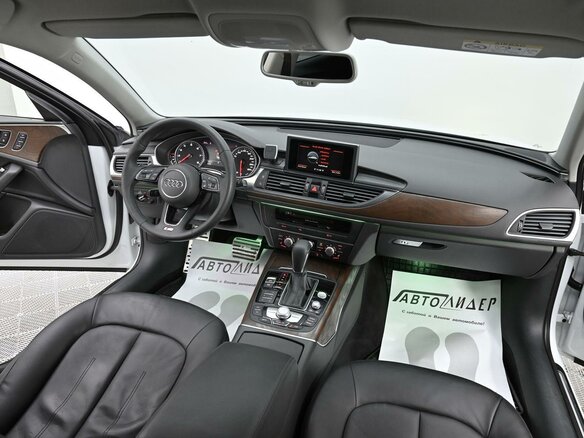 2015 Audi A6 IV (C7) Рестайлинг, белый, 1675000 рублей - вид 4