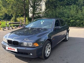 2002 BMW 5 серии 525i IV (E39) Рестайлинг, синий, 600000 рублей, вид 1