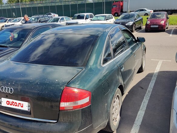 1999 Audi A6 II (C5), зелёный, 350000 рублей - вид 4