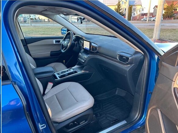 2019 Ford Explorer VI, синий, 3550000 рублей - вид 5