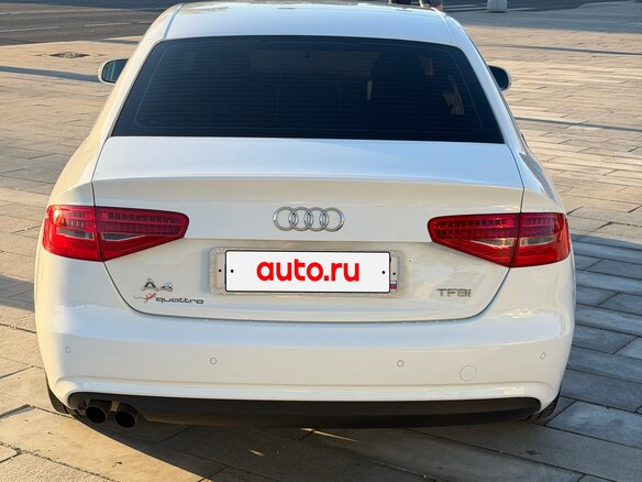 2012 Audi A4 IV (B8) Рестайлинг, белый, 1350000 рублей - вид 10