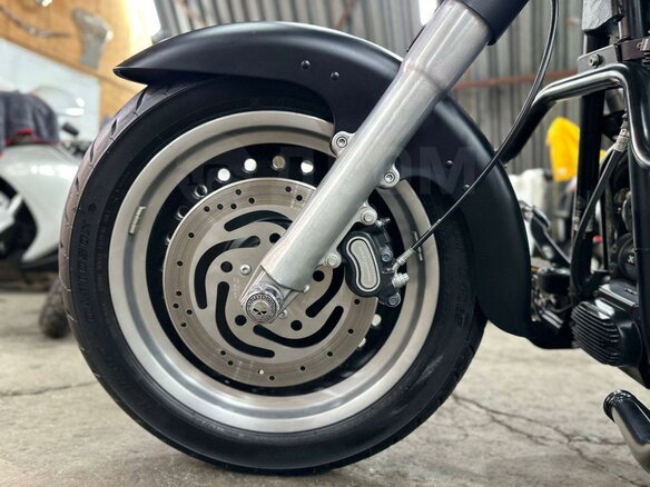 2010 Harley-Davidson Fat Boy, чёрный, 1190000 рублей - вид 34