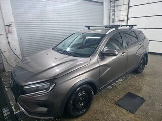 2024 Lada (ВАЗ) Vesta SW Cross I Рестайлинг (NG), коричневый, 1500000 рублей, вид 3
