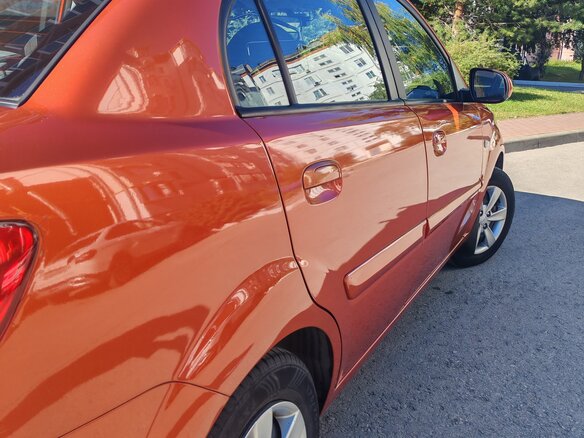 2011 Kia Rio II Рестайлинг, оранжевый, 490000 рублей - вид 15