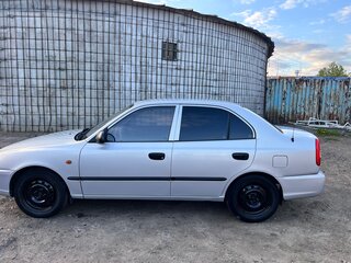 2011 Hyundai Accent ТагАЗ II, серебристый, 480000 рублей, вид 5