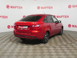 2022 Lada (ВАЗ) Granta I Рестайлинг, красный, 715000 рублей, вид 5