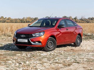 2017 Lada (ВАЗ) Vesta I, красный, 779000 рублей, вид 1