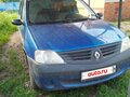 2008 Renault Logan I, синий, 200000 рублей