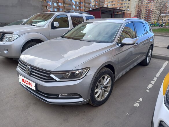 2017 Volkswagen Passat B8, серый, 1750000 рублей - вид 1