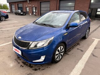2013 Kia Rio 5-speed III, синий, 885000 рублей, вид 1