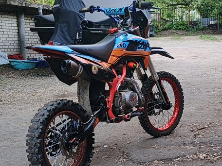 2022 Kayo Evolution YX125EM, оранжевый, 50000 рублей, вид 1