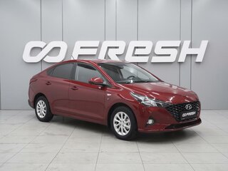 2021 Hyundai Solaris II Рестайлинг, красный, 1270000 рублей, вид 1