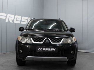 2008 Mitsubishi Outlander II, чёрный, 975000 рублей, вид 3