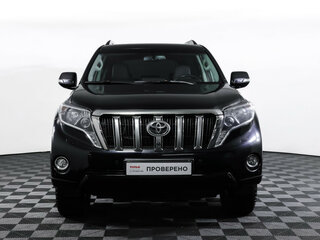 2017 Toyota Land Cruiser Prado 150 Series Рестайлинг 1, чёрный, 3990000 рублей, вид 2