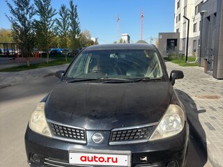 2004 Nissan Tiida I, чёрный, 340000 рублей, вид 1