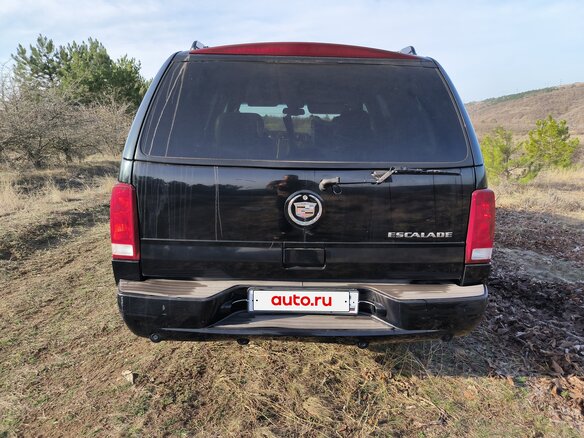 2002 Cadillac Escalade II, чёрный, 1199000 рублей - вид 9