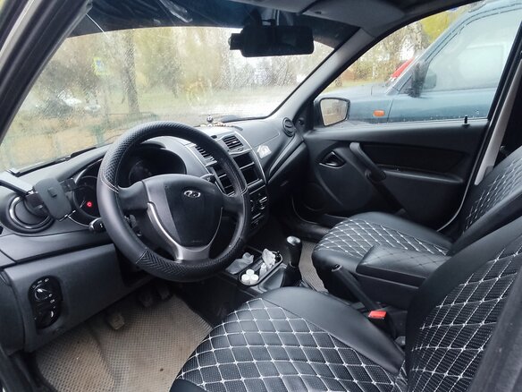 2019 Lada (ВАЗ) Granta I Рестайлинг, белый, 430000 рублей - вид 17