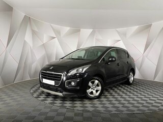 2016 Peugeot 3008 I Рестайлинг, чёрный, 945000 рублей, вид 1