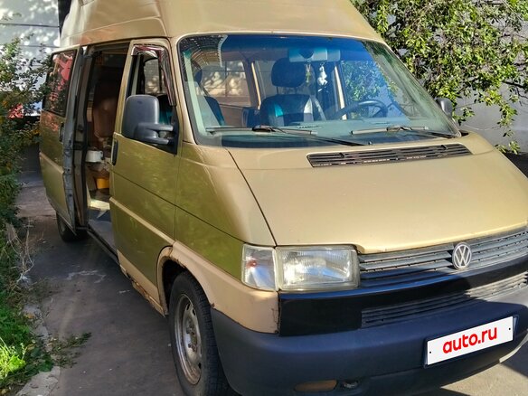 1995 Volkswagen Transporter Long T4, бежевый, 325000 рублей - вид 1