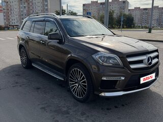 2012 Mercedes-Benz GL-Класс 500 II (X166), коричневый, 2200000 рублей, вид 3