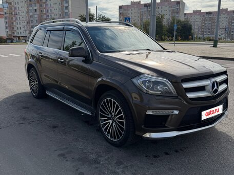 2012 Mercedes-Benz GL-Класс 500 II (X166), коричневый, 2200000 рублей, вид 3
