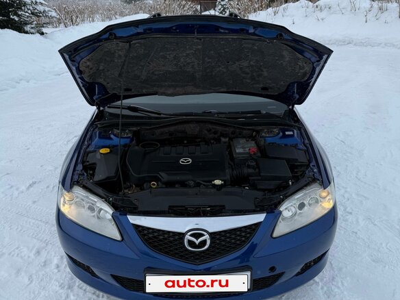 2005 Mazda 6 I (GG), синий, 700000 рублей - вид 2