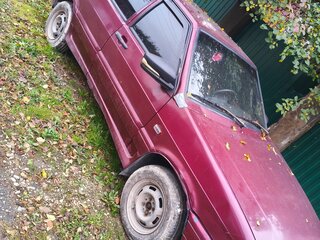 2005 Lada (ВАЗ) 2114, красный, 100000 рублей, вид 1